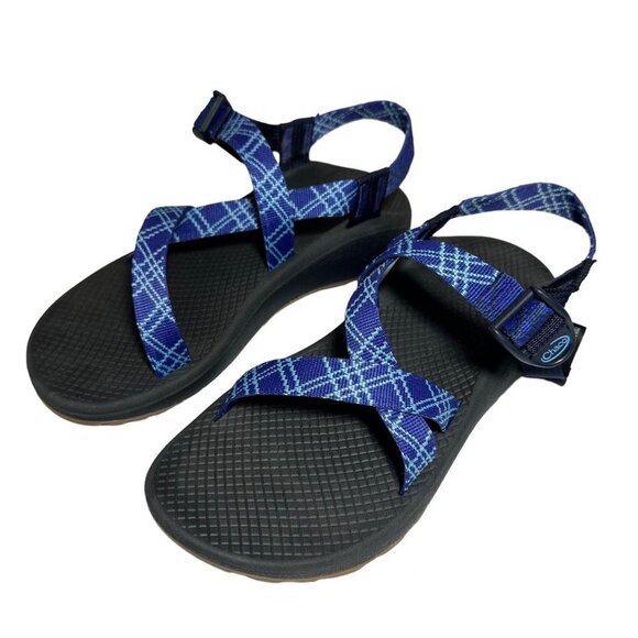 Chaco Women's Z/Cloud 2 Sandals Size 8 Outdoor Strappy Blue - Picture 1 of 6